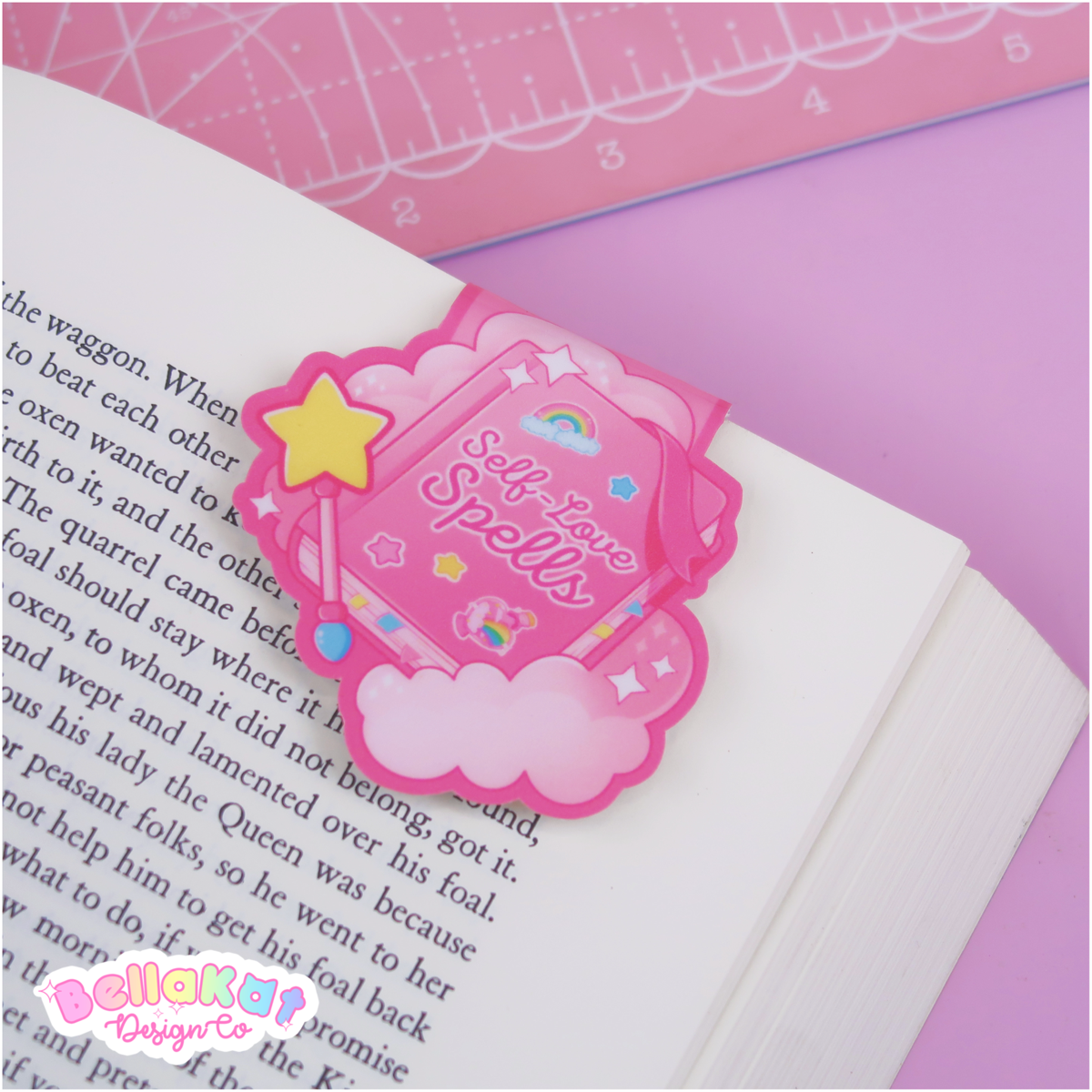 Self Love Spells Magical Girl Magnetic Bookmark