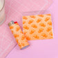 Peach Pattern Orange Lighter Wraps