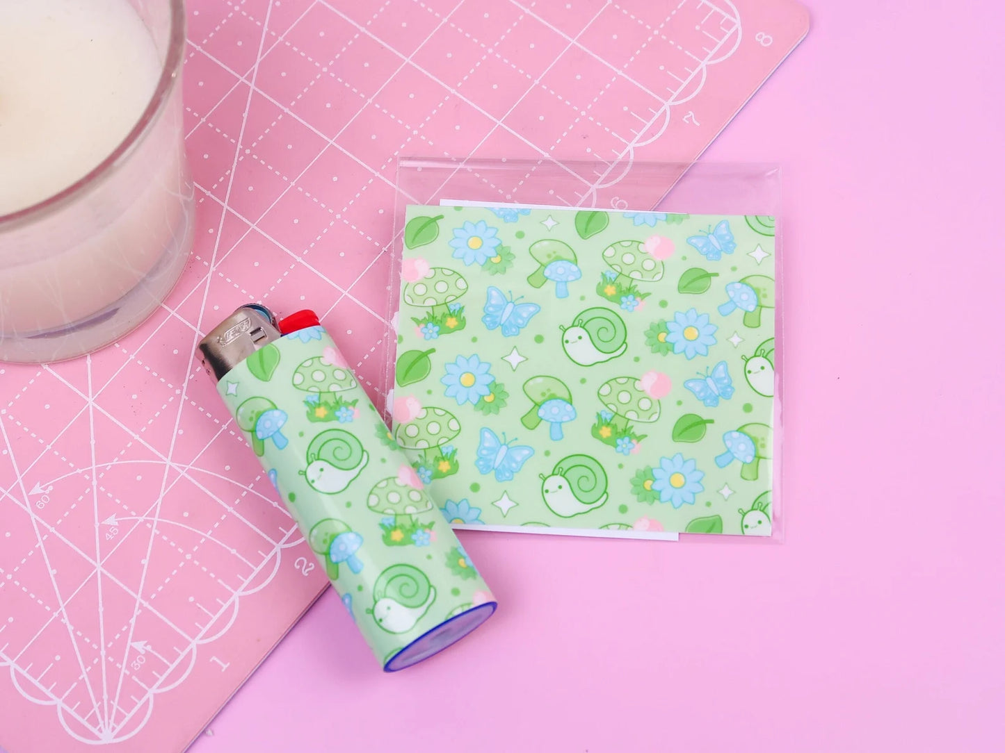 Kawaii Snail Forest Lighter Wraps