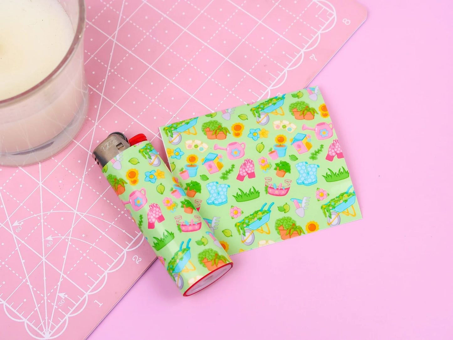 Summer Garden Green Lighter Wraps