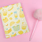 Summer Lemon Hardcover Journal Notebook