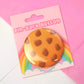 Chocolate Chip Cookie Kawaii Button Badge