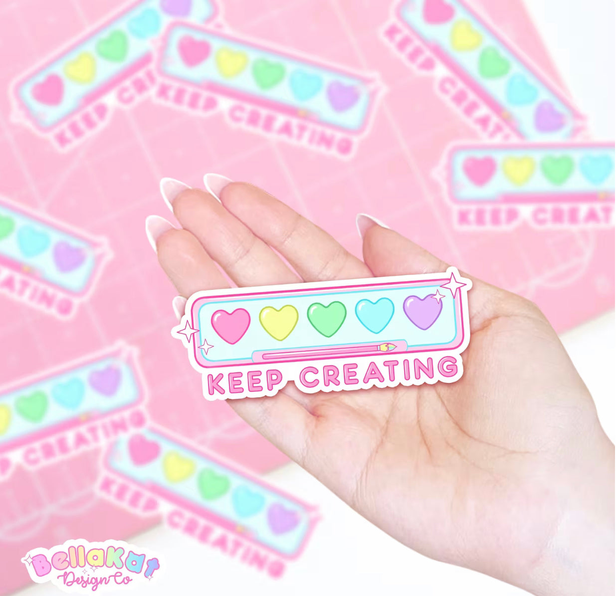 Keep Creating Artist Sticker