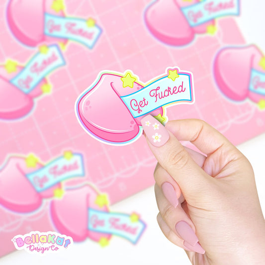 Get F*cked Sassy Fortune Cookie Sticker