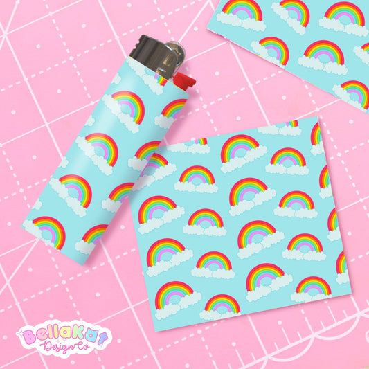 Rainbow Skies Aesthetic Lighter Wraps