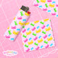 Rainbow Bow Pattern Pink Lighter Wraps