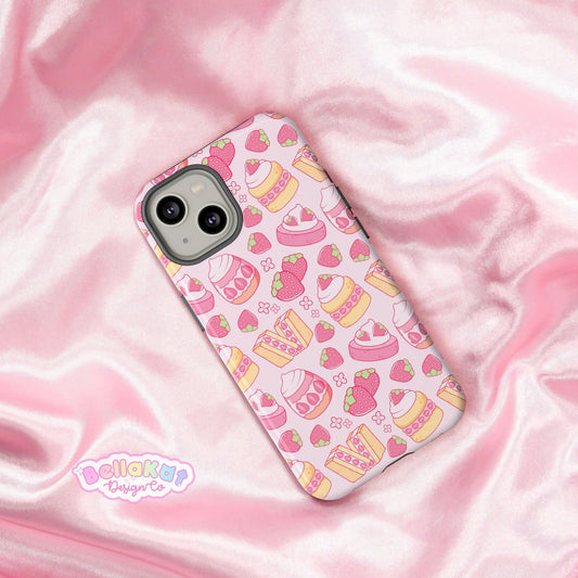 Strawberry Shortcake Kawaii Pink Phone Case