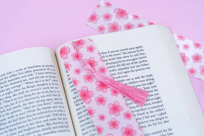 Sakura Cherry Blossom Aesthetic Bookmark