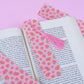 Pink Strawberry Summer Kawaii Aesthetic Bookmark