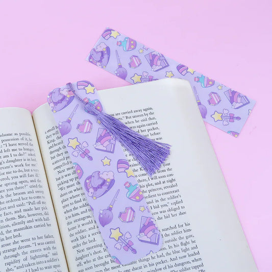 Purple Magical Witch Bookmark