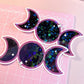Triple Goddess Black Moon Sticker