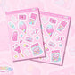 Kawaii Girl Candy Sticker Sheet