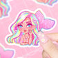 Magic Rainbow Mermaid Sticker